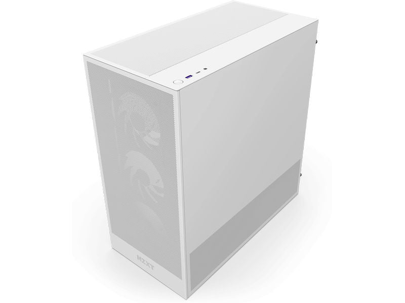 NZXT Boîtier d’ordinateur H5 Flow RGB Blanc