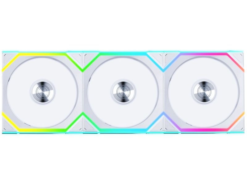 Lian Li PC-Lüfter UNI FAN SL 120 3-er Pack inkl. Controller Weiss