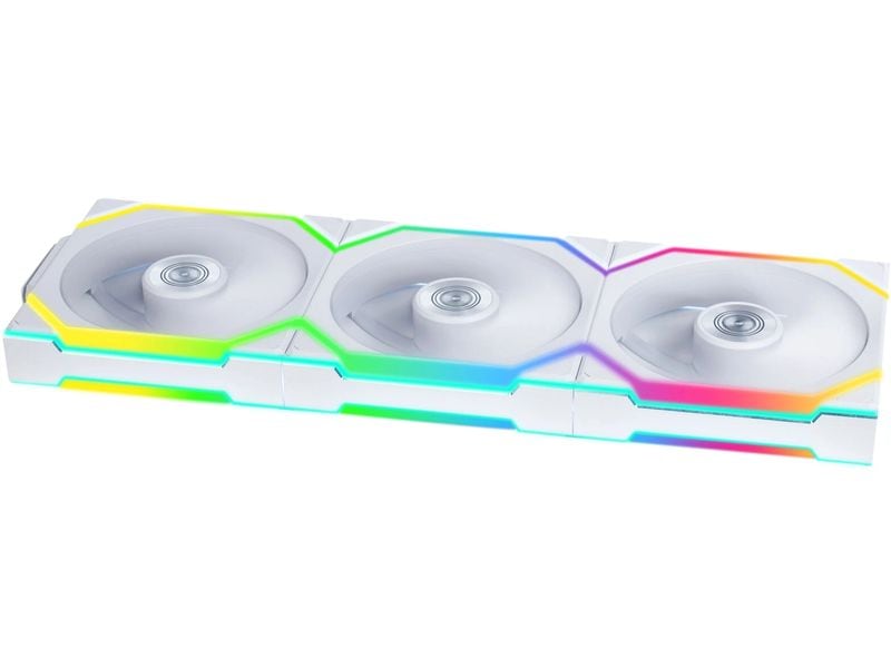 Lian Li PC-Lüfter UNI FAN SL 120 3-er Pack inkl. Controller Weiss