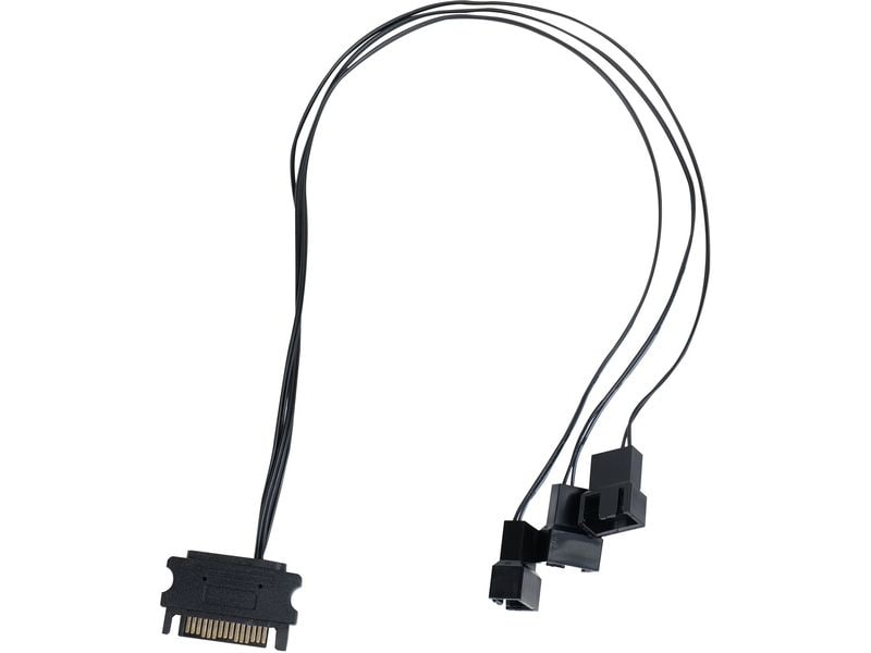 Lian Li PC-Lüfter UNI FAN SL 120 Reverse Blade 3-er Pack Schwarz