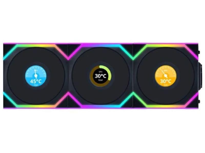 Lian Li PC-Lüfter UNI FAN SL 120 Reverse Blade 3er-Pack