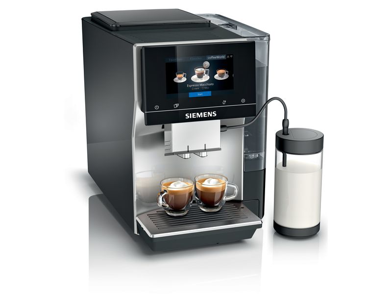 Siemens Machine à café automatique EQ700 Classic Inox Silver Metallic