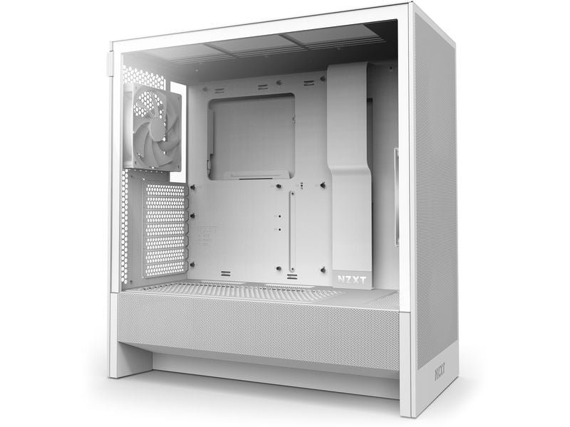 NZXT Boîtier d’ordinateur H5 Flow Blanc