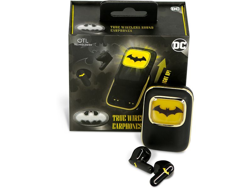 OTL True Wireless In-Ear-Kopfhörer Batman Slide Gelb; Schwarz