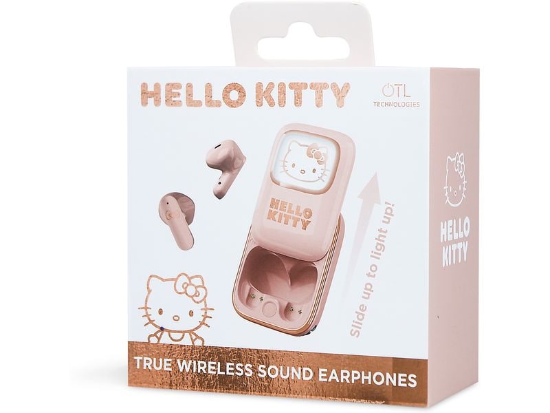 OTL Écouteurs True Wireless In-Ear Hello Kitty Slide Rose