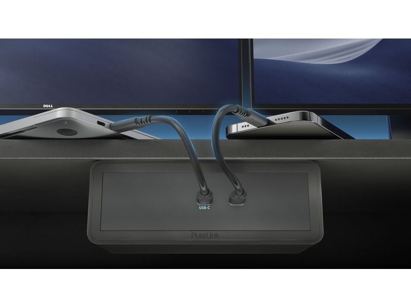 PureLink Dockingstation Mediahub2 USB-C, Schwarz