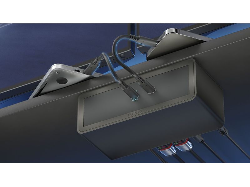 PureLink Dockingstation Mediahub2 USB-C, Grau