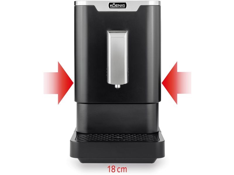 Koenig Kaffeevollautomat Black Star Schwarz