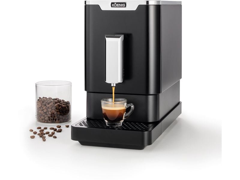 Koenig Kaffeevollautomat Black Star Schwarz