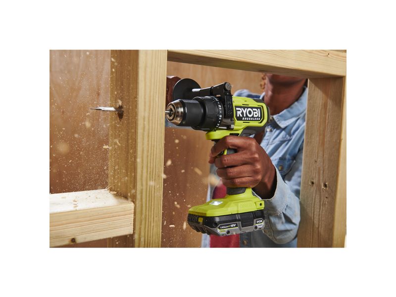 RYOBI Perceuse-visseuse à percussion sans fil RPD18BL2-0