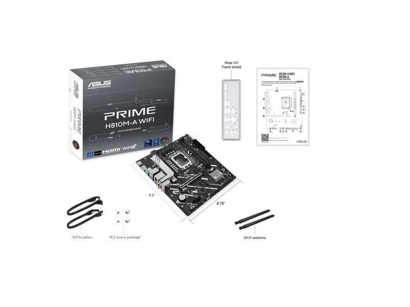 ASUS Mainboard PRIME H810M-A WIFI