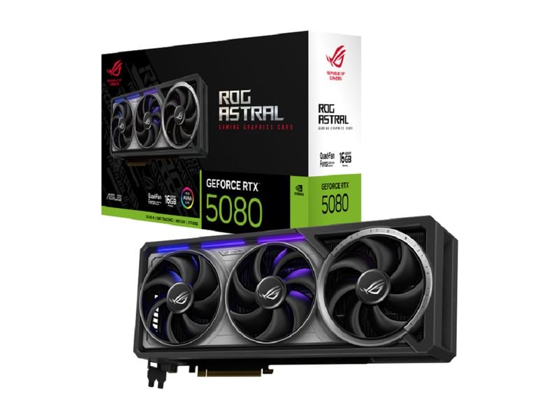 ASUS ROG Grafikkarte ROG Astral GeForce RTX 5080 16 GB