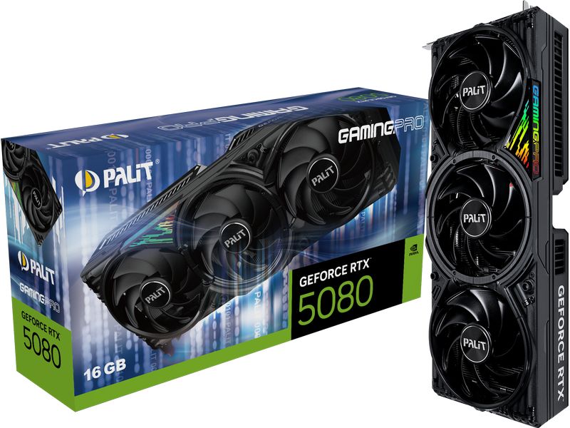 Palit Grafikkarte RTX 5080 GamingPro 16 GB