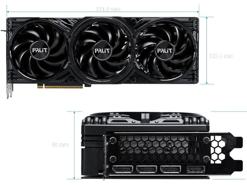 Palit Grafikkarte RTX 5080 GamingPro 16 GB