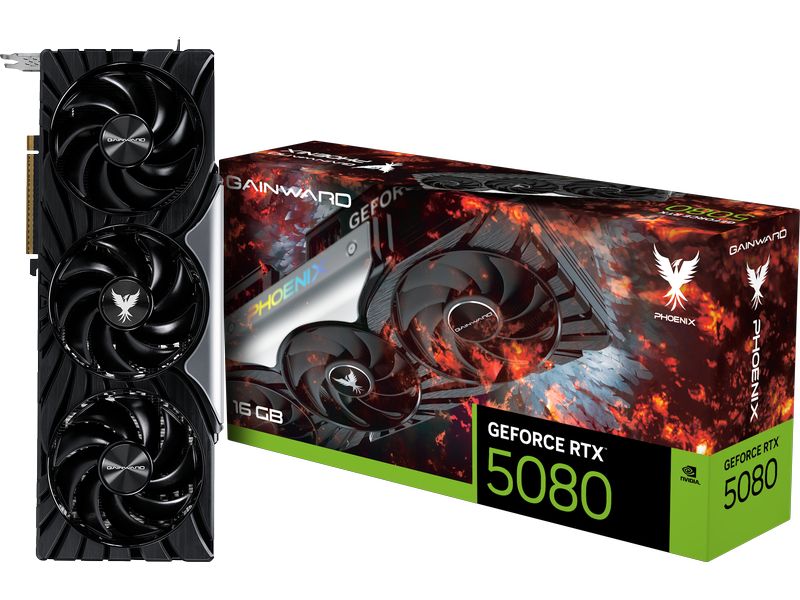 Gainward Grafikkarte RTX 5080 Phoenix 16 GB