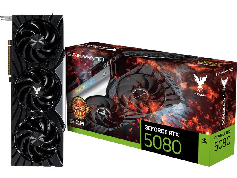 Gainward Grafikkarte RTX 5080 Phoenix GS 16 GB