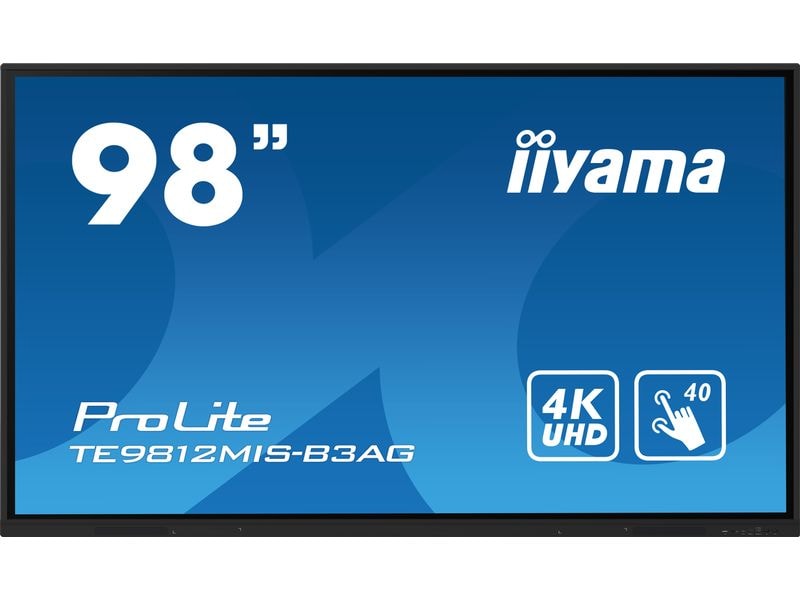 iiyama Touch Display ProLite TE9812MIS-B3AG Infrarot 98 "