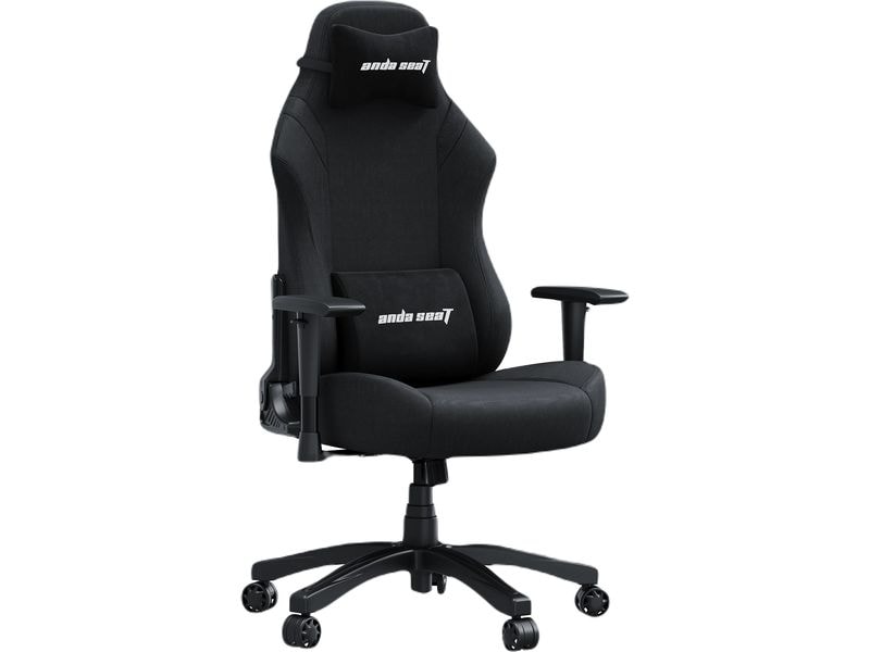 Anda Seat Gaming-Stuhl Luna Schwarz, Stoff