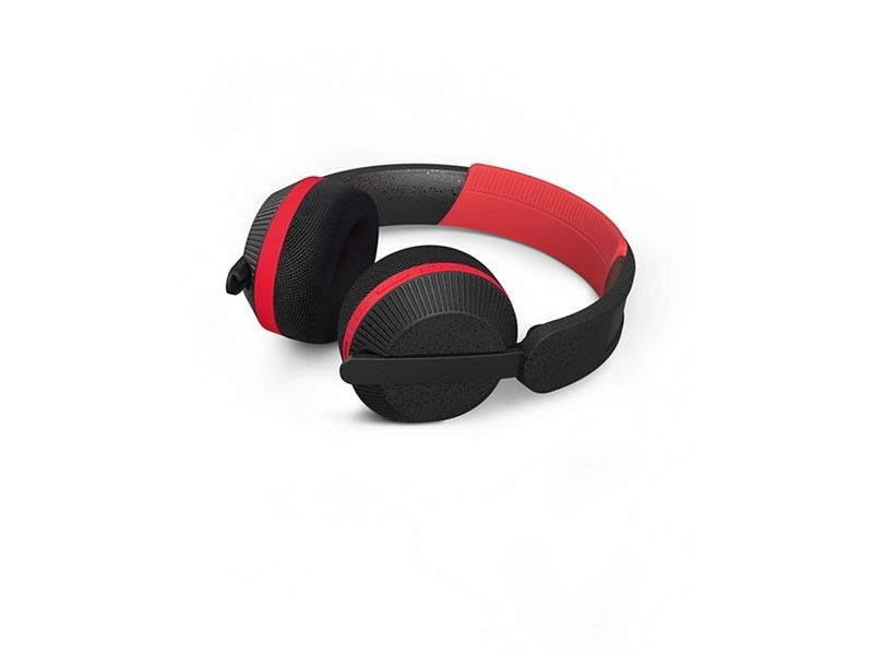 Philips Wireless On-Ear-Kopfhörer TAA6219BK/00 Rot; Schwarz