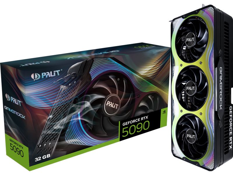 Palit Grafikkarte RTX 5090 Game Rock 32 GB