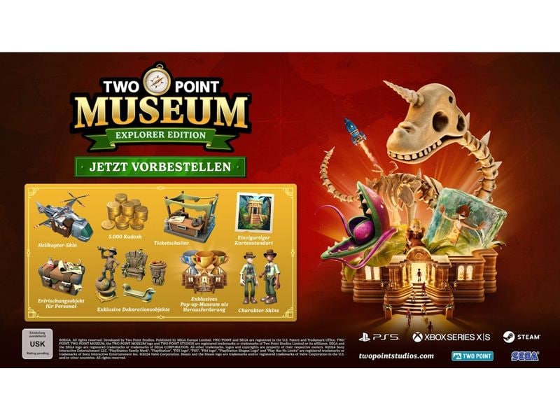 SEGA Two Point Museum – Explorer Edition