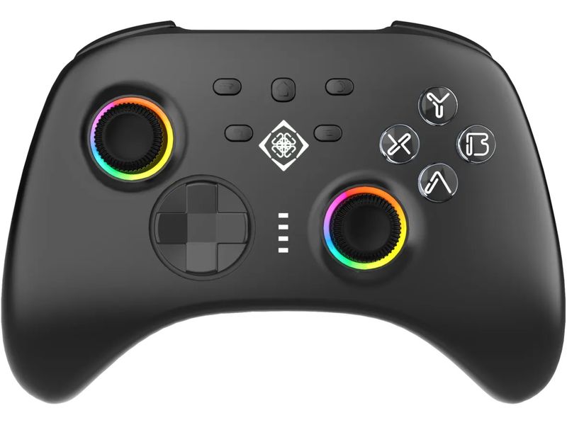 DELTACO Controller GAM-184 Wireless 3-in-1 Schwarz