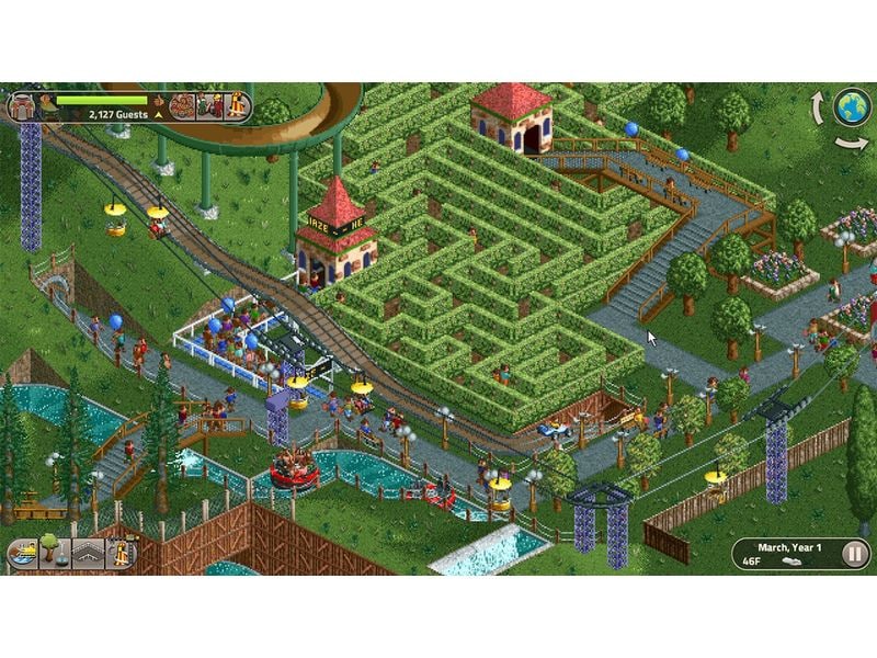 GAME RollerCoaster Tycoon Classic