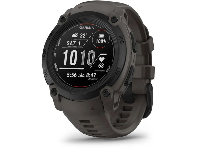 GARMIN Sportuhr Instinct E Kohle/Schwarz 40 mm