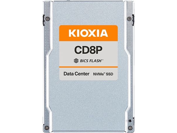 Kioxia SSD CD8P-R Serie 2.5" NVMe 15360 GB