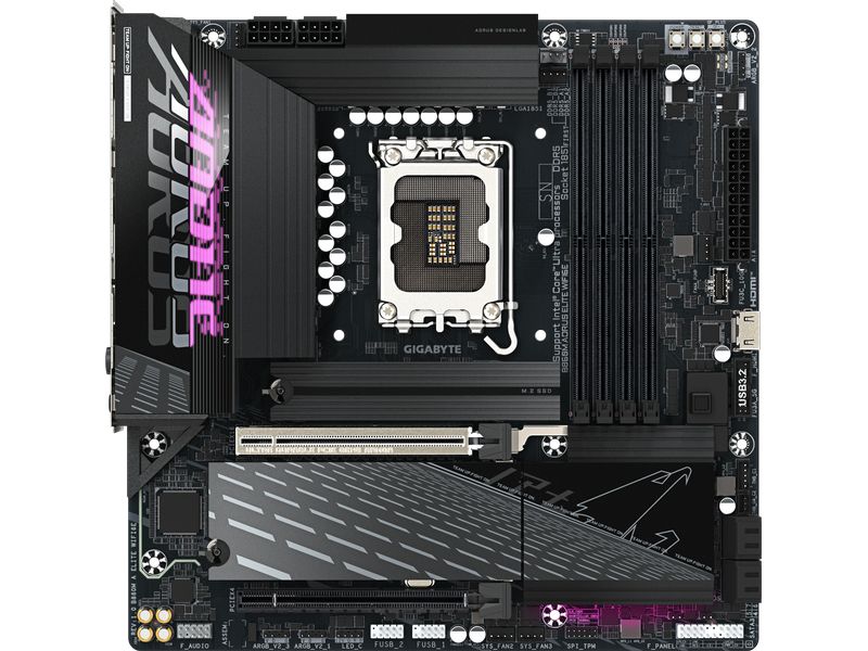 Gigabyte Mainboard B860M AORUS ELITE WIFI6E