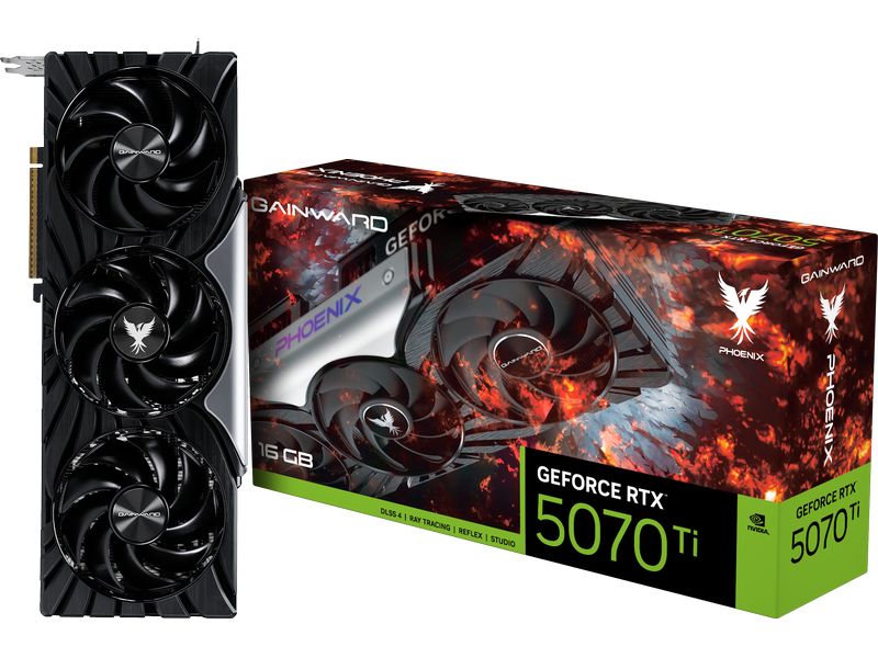 Gainward Grafikkarte GeForce RTX 5070 Ti Phoenix V1 16 GB