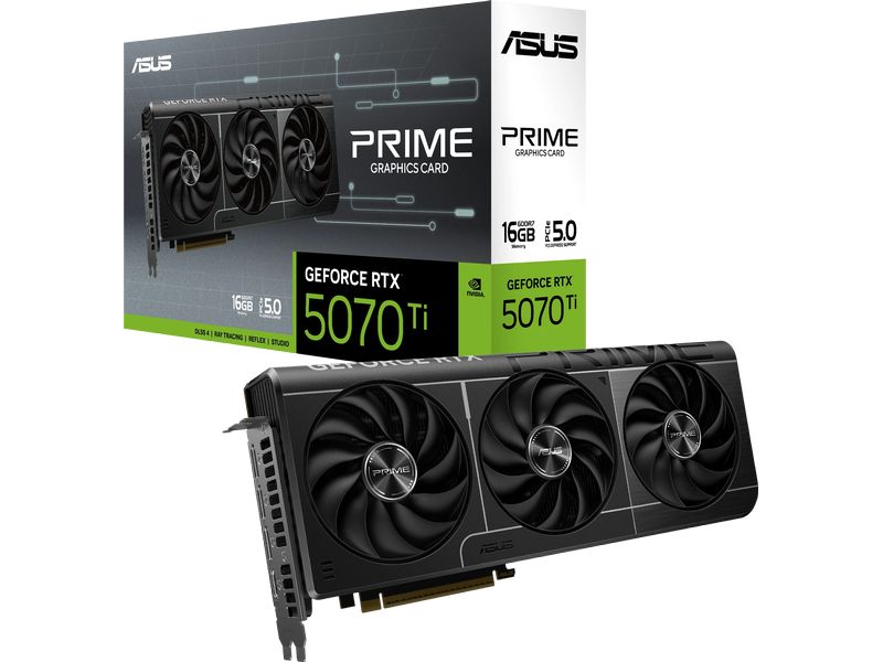 ASUS Grafikkarte PRIME GeForce RTX 5070 Ti 16 GB