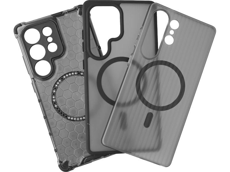 4smarts Qi2 Upgrade 3er Cover Set für Samsung Galaxy S25 Ultra