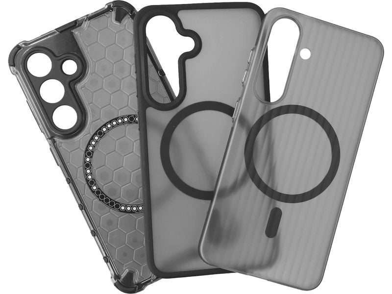 4smarts Qi2 Upgrade 3er Cover Set für Samsung Galaxy S25