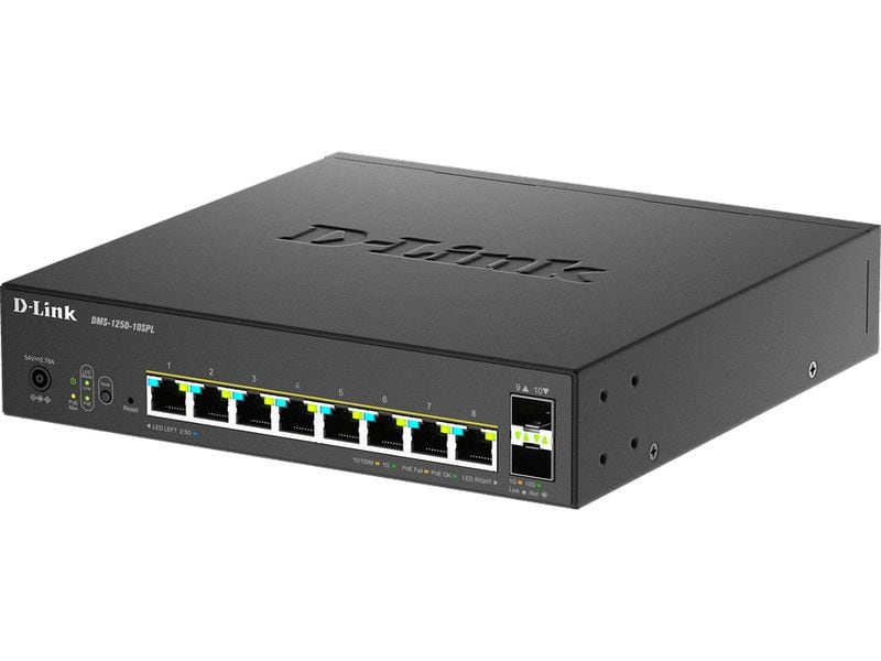 D-Link PoE Switch DMS-1250-10SPL 10 Port