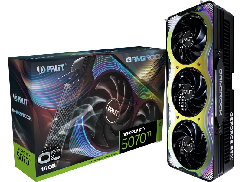 Palit Grafikkarte RTX 5070Ti GameRock OC 16 GB