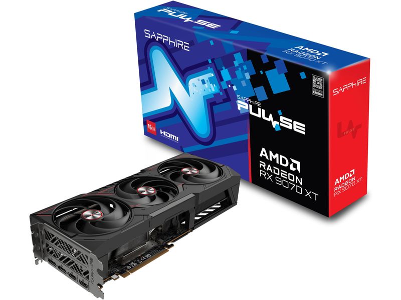 SAPPHIRE Grafikkarte NITRO+ AMD Radeon RX 9070 OC 16 GB