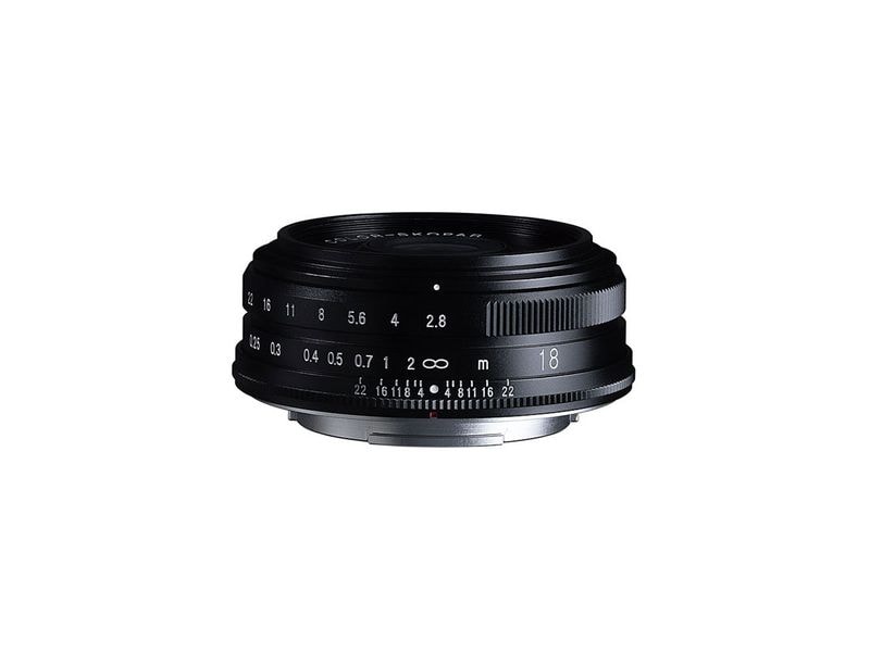 Voigtländer Festbrennweite Nokton 18mm F/2.8 X Schwarz – X-Mount