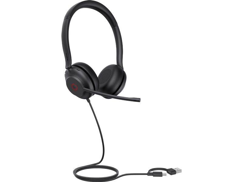 Yealink Headset UH35 Dual UC USB-C/A Verkabelt