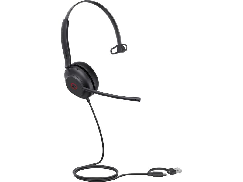 Yealink Headset UH35 Mono Teams USB-C/A Verkabelt