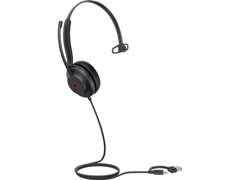 Yealink Headset UH35 Mono Teams USB-C/A Verkabelt