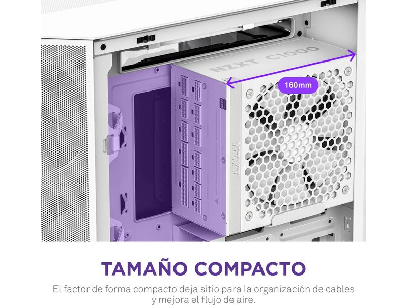 NZXT Netzteil C1000 Gold 1000 W, Weiss