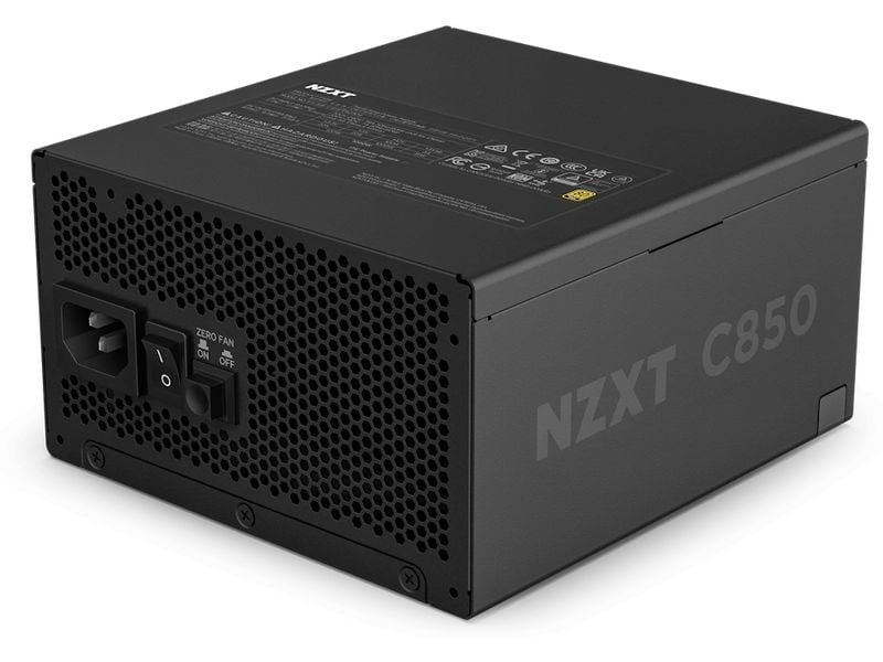NZXT Netzteil C850 Gold 850 W, Schwarz