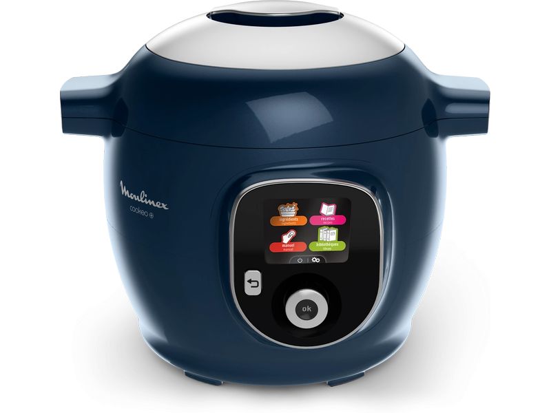 Moulinex Küchenmaschine Cookeo+ CE8514 Blau