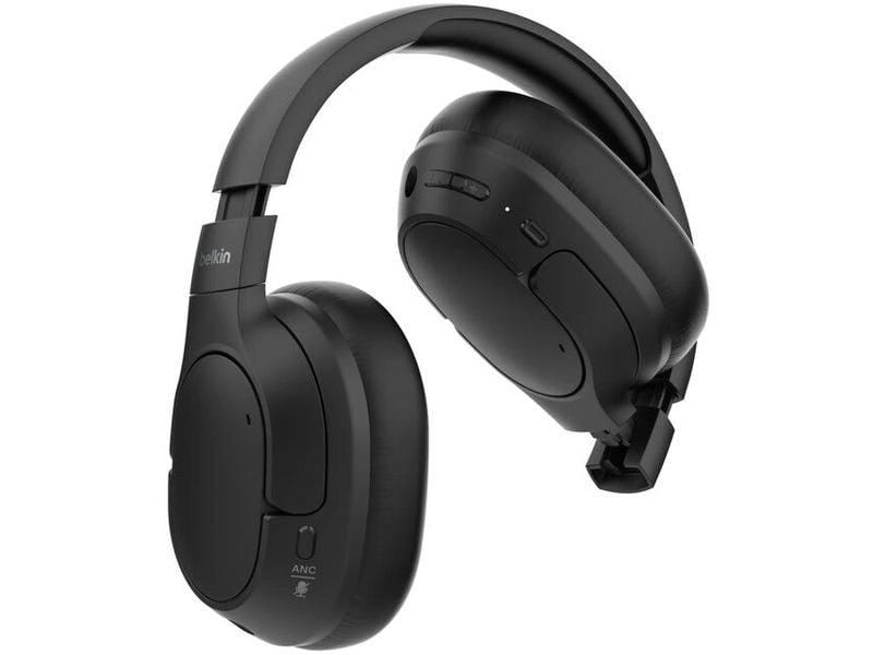 Belkin Wireless Over-Ear-Kopfhörer SoundForm Isolate Schwarz