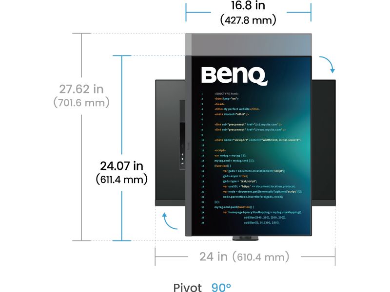 BenQ Monitor RD280UA