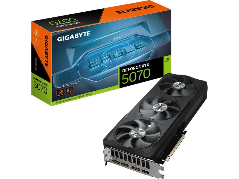 Gigabyte Grafikkarte GeForce RTX 5070 EAGLE OC SFF 12 GB