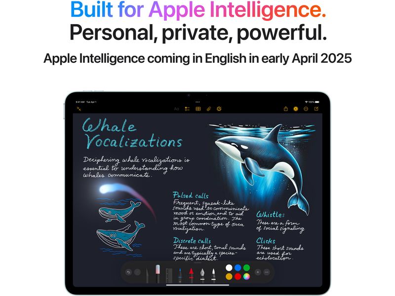 Apple iPad Air 11" M3 Cellular 2025 256 GB Starlight