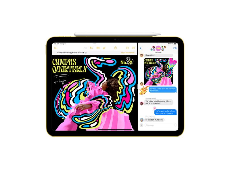 Apple iPad A16 2025 Cellular 512 GB Blau