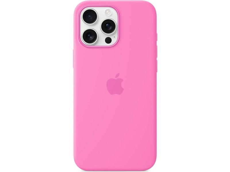 Apple Silicone Case mit MagSafe iPhone 16 Pro Max Peony